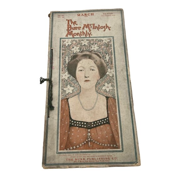 The Burr McIntosh Monthly Magazine March 1907 Antique Photos Famous People - Picture 1 of 9